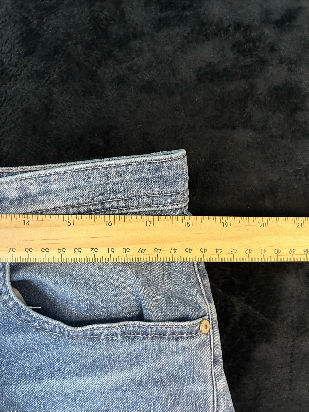 AG Adriano Goldschmied Everett Slim Straight Jeans Mens 36x32 Medium Wash Blue